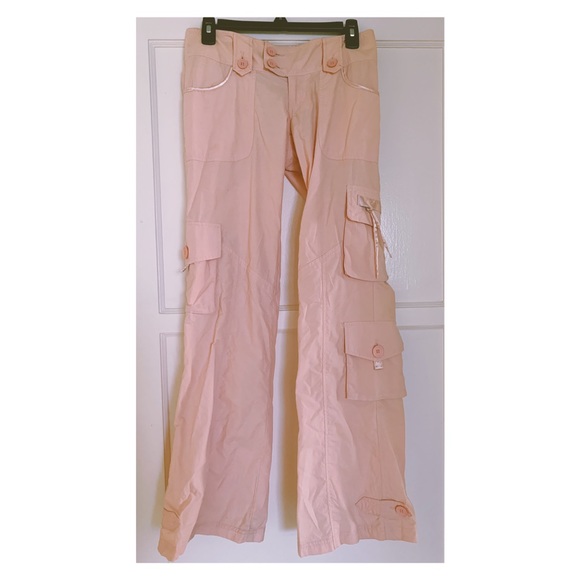 light pink cargo pants